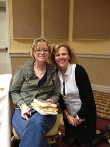 Anne Lamott and me at Bird by Bird & Beyond.